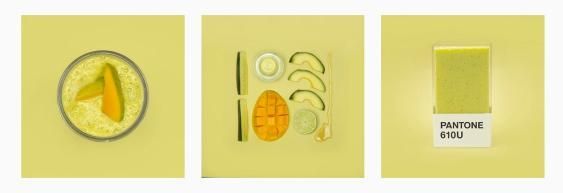 © tgcom24  | Smoothie banana e caffè - 4665. Non stiamo dando i numeri: è il numero del PANTONE creato a partire da banana  e caffè. 