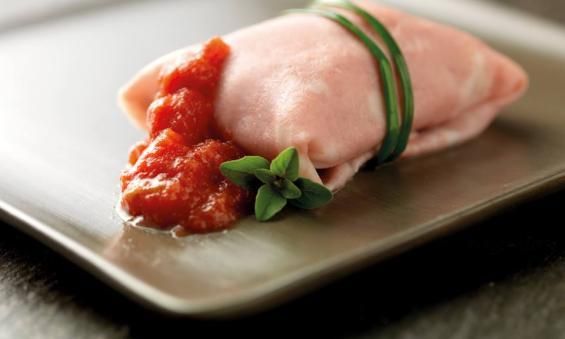 © tgcom24  | 
      Fagottini di mortadella, pistacchi e caciotta fresca.
   