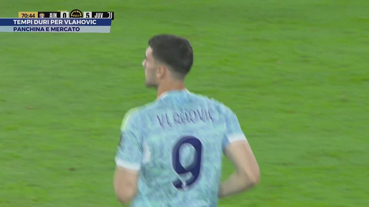 Tempi duri per Vlahovic