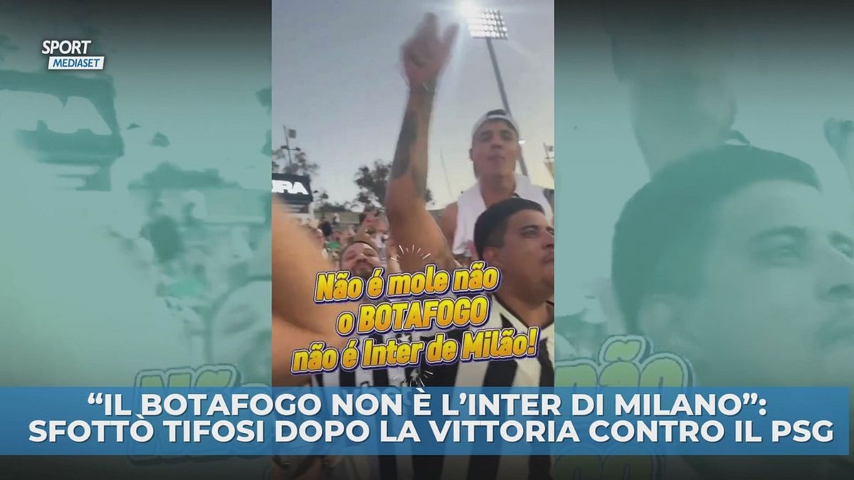 Botafogo, che sfottò all'Inter