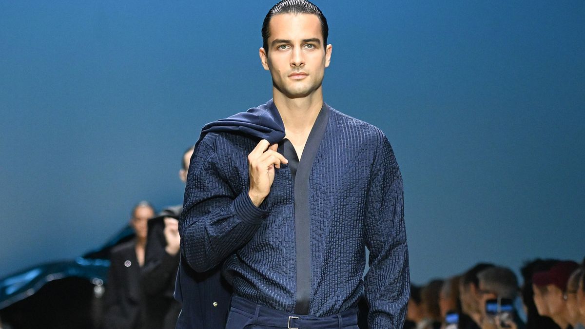 Giorgio Armani collezione uomo primavera estate 2026