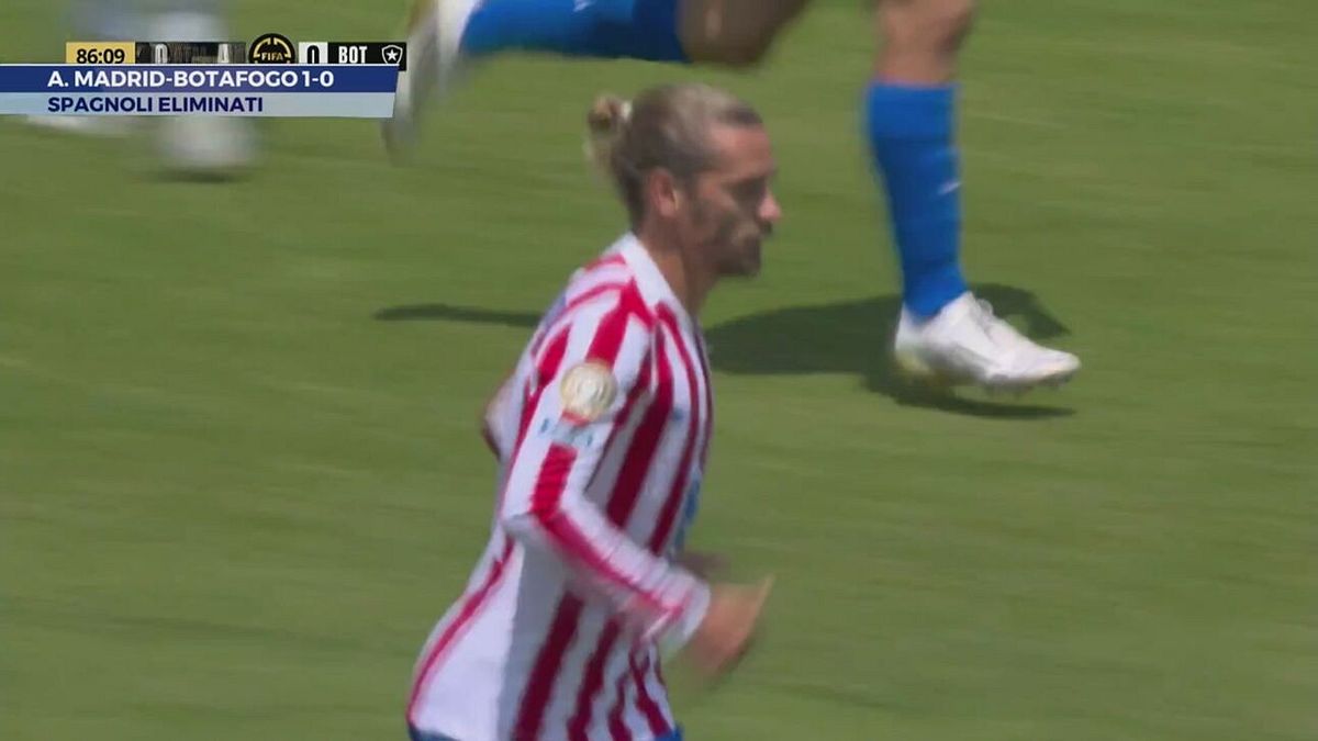 Atletico Madrid-Botafogo 1-0