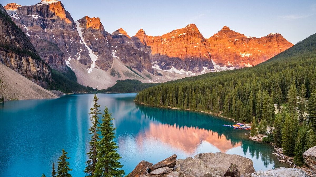 Canada: il lago Moreno 