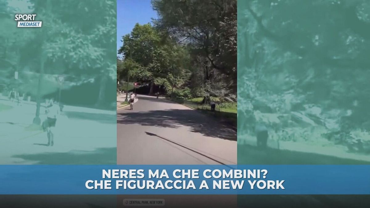 Neres, che figuraccia a Central Park