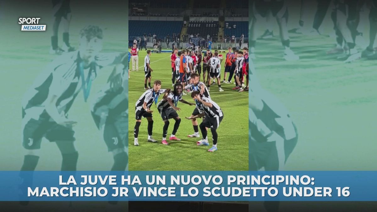 Baby Marchisio sulle orme di papà