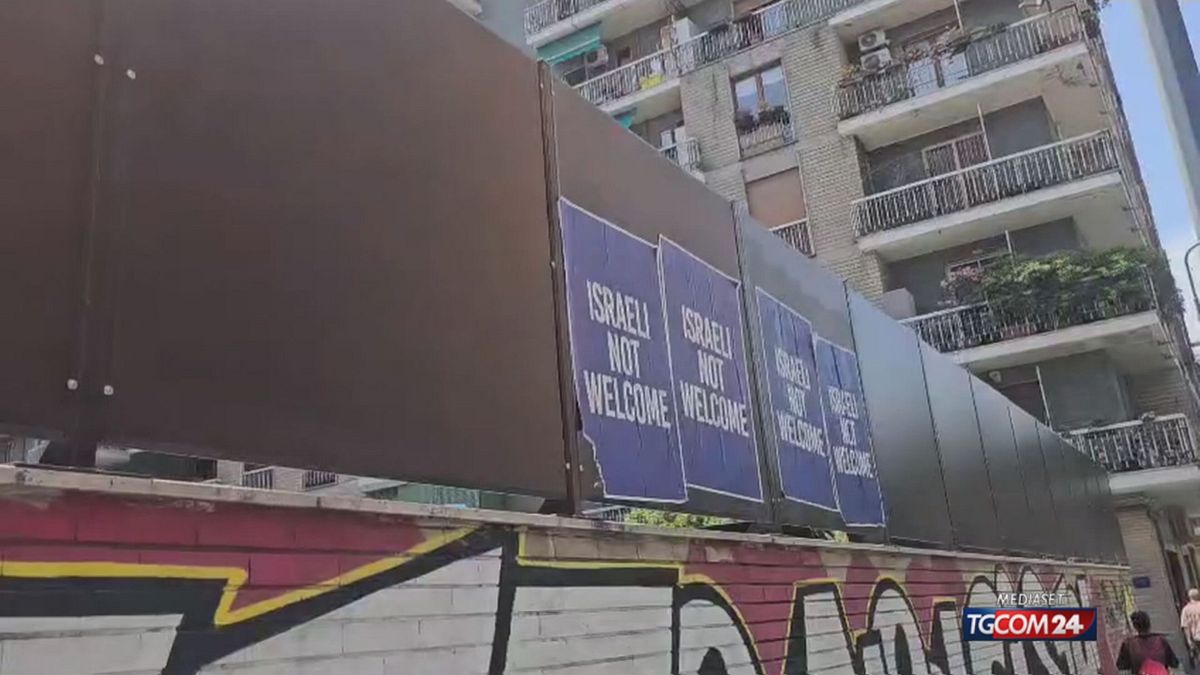 MANIFESTI ISRAELE MILANO SRV