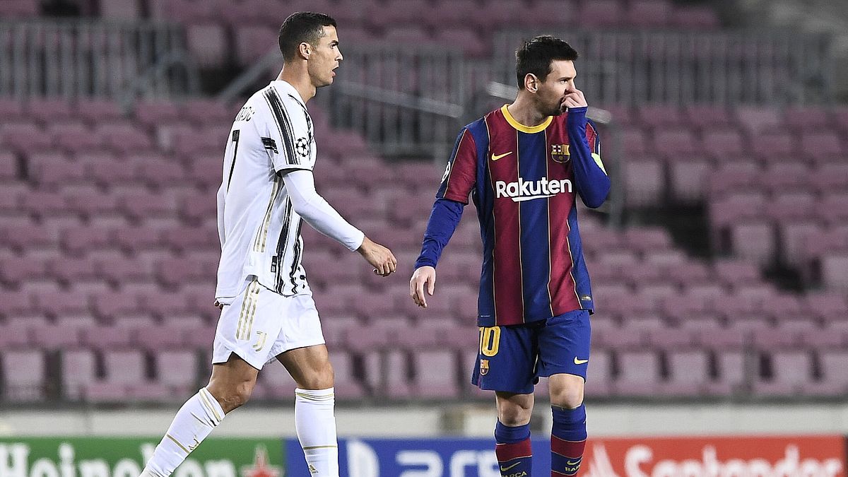 Cristiano Ronaldo e Leo Messi 