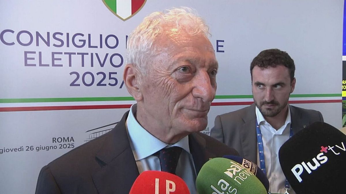 Coni, le prime parole di Luciano Buonfiglio