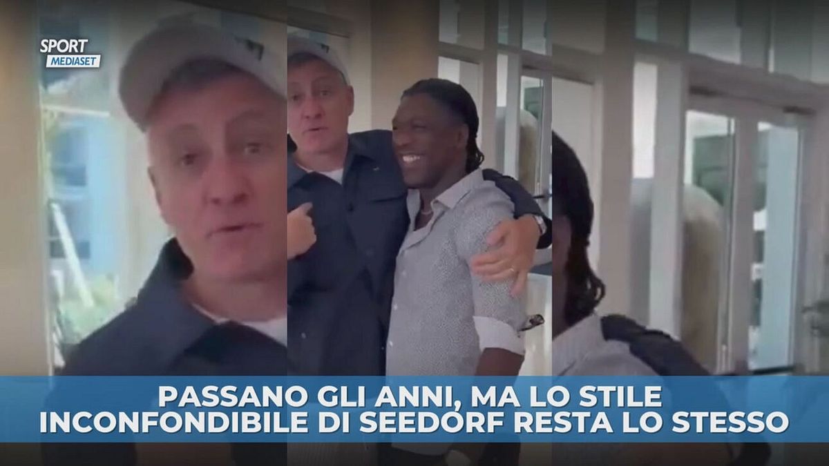 Seedorf, ma che capelli hai?