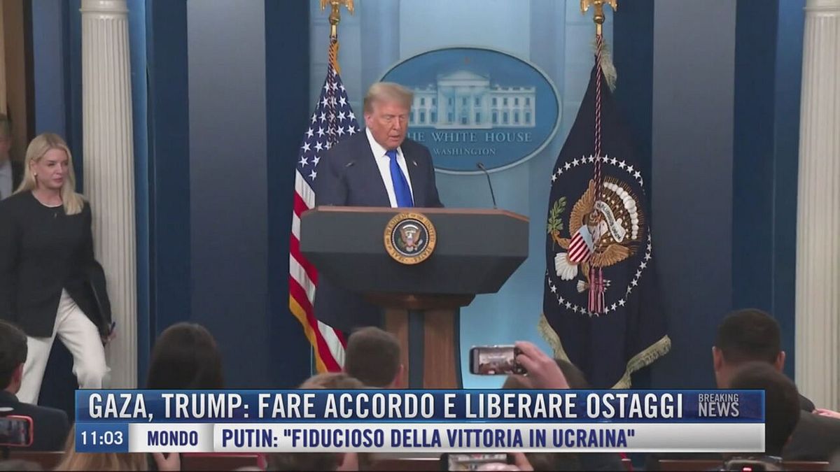 Breaking News delle 11.00 | Gaza, Trump: fare accordo  e liberare gli ostaggi