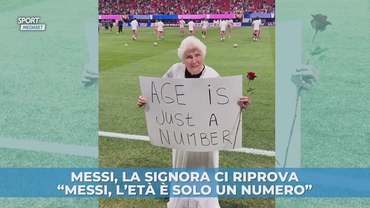 "Messi, l'età è solo un numero"