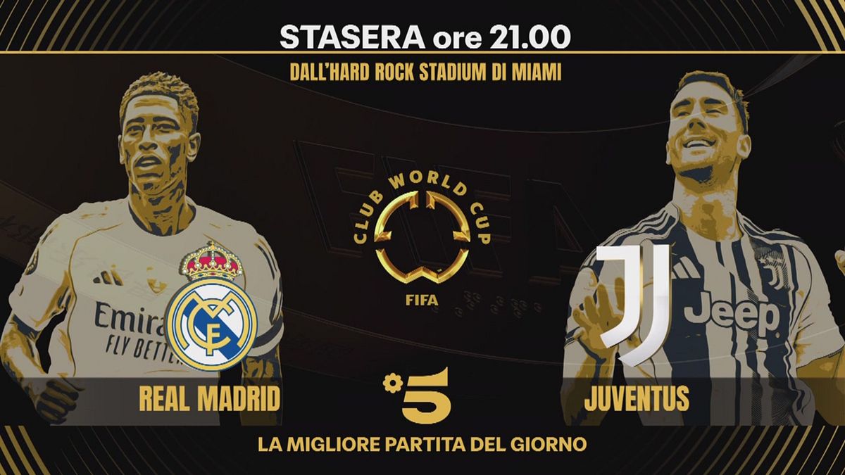 Real Madrid-Juventus: martedì 1 luglio alle 21.00