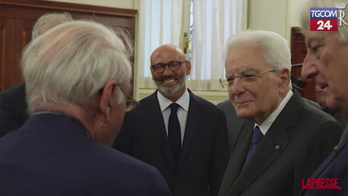Senato, Sergio Mattarella al convegno su Giorgio Napolitano