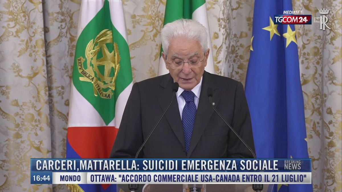 Breaking News delle 16.00 | Carceri, Mattarella: suicidi emergenza sociale
