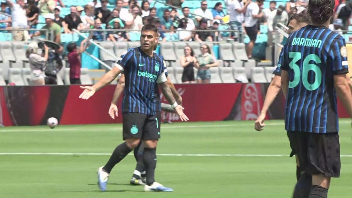 Il Fluminense segna, Lautaro s'infuria: guarda in esclusiva la reazione del capitano