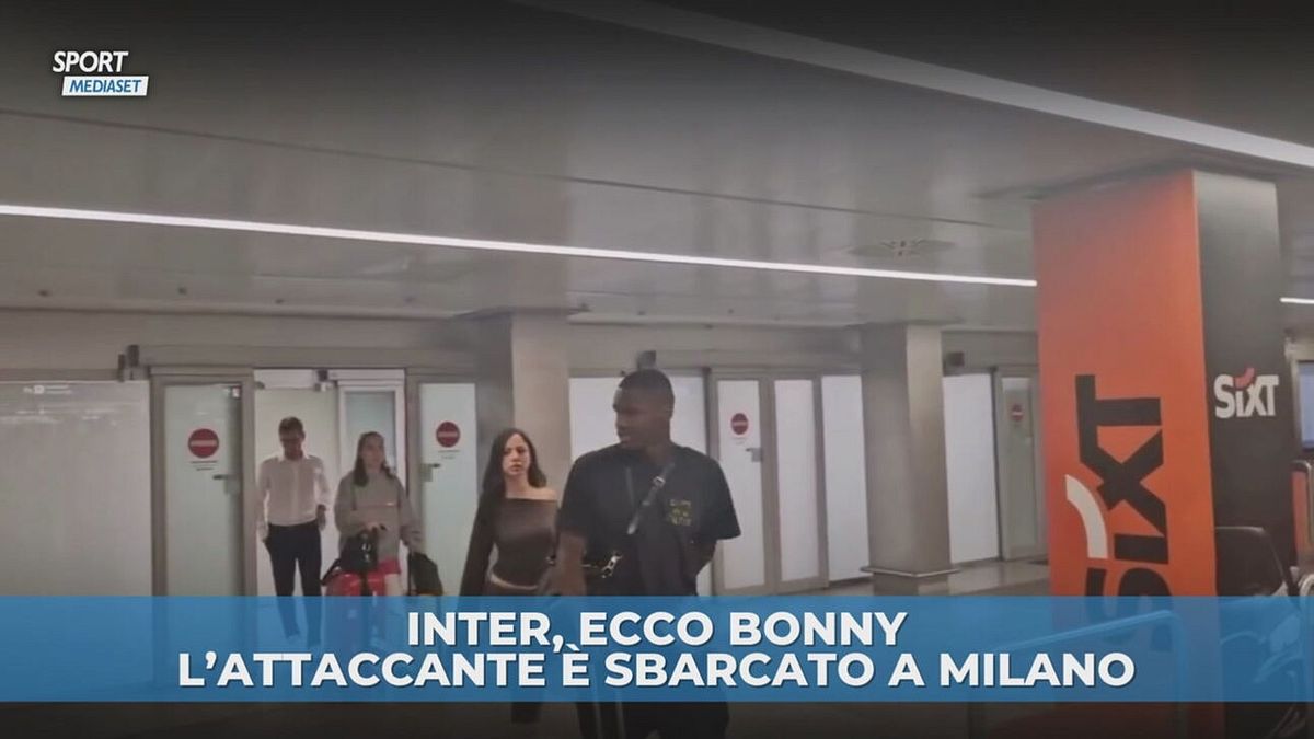 Inter, ecco Bonny a Milano