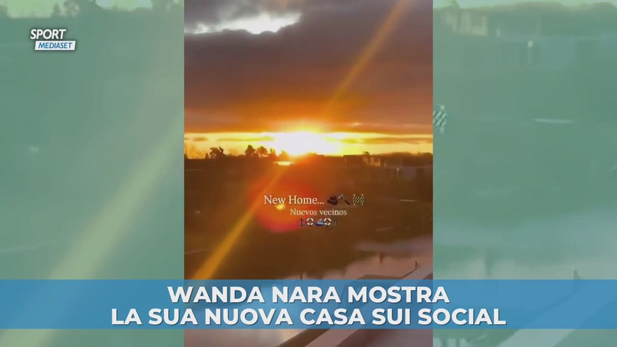 Wanda Nara mostra la sua nuova casa