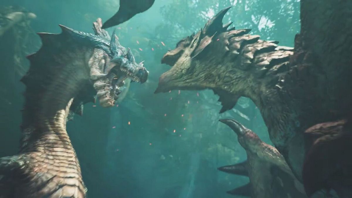 Monster Hunter Wilds saluta Lagiacrus
