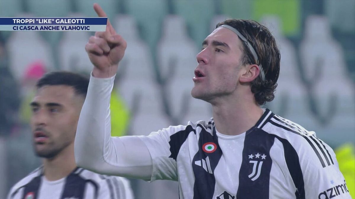 "Like galeotti", ci casca anche Vlahovic