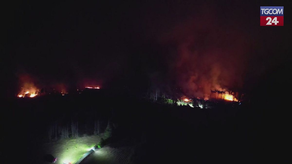 Incendi in Turingia, dichiarato lo stato d'emergenza
