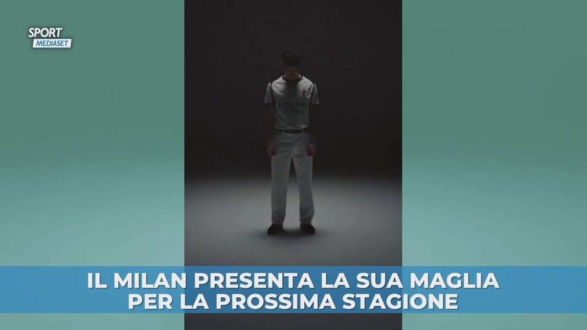 Il nuovo kit del Milan