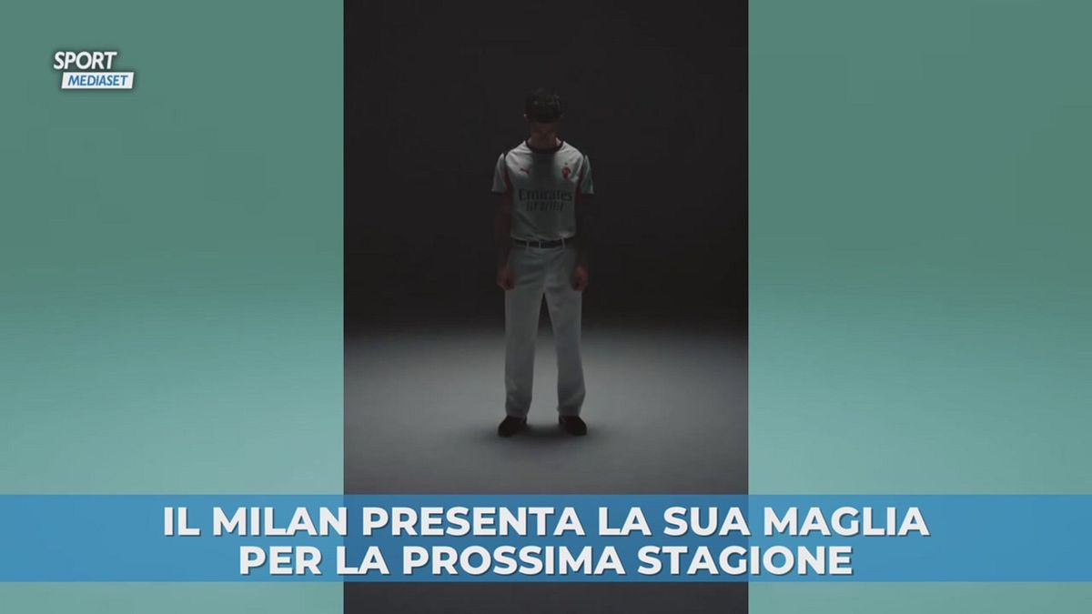 Il nuovo kit del Milan