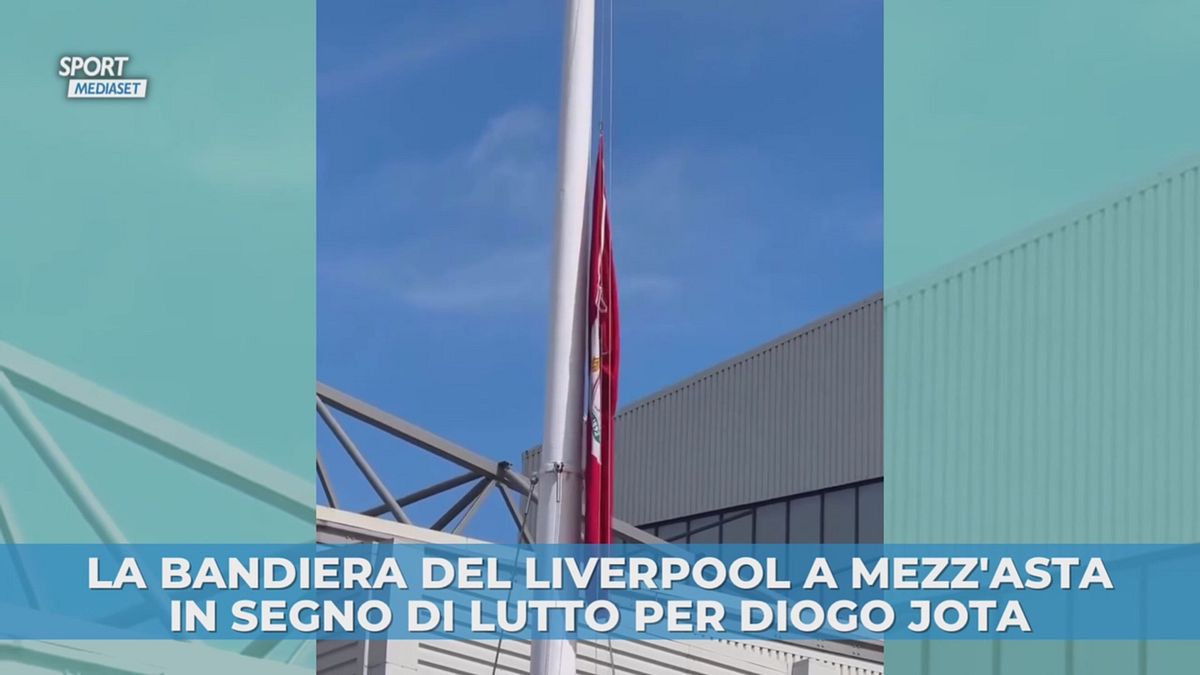 Bandiera a mezz'asta per Diogo Jota