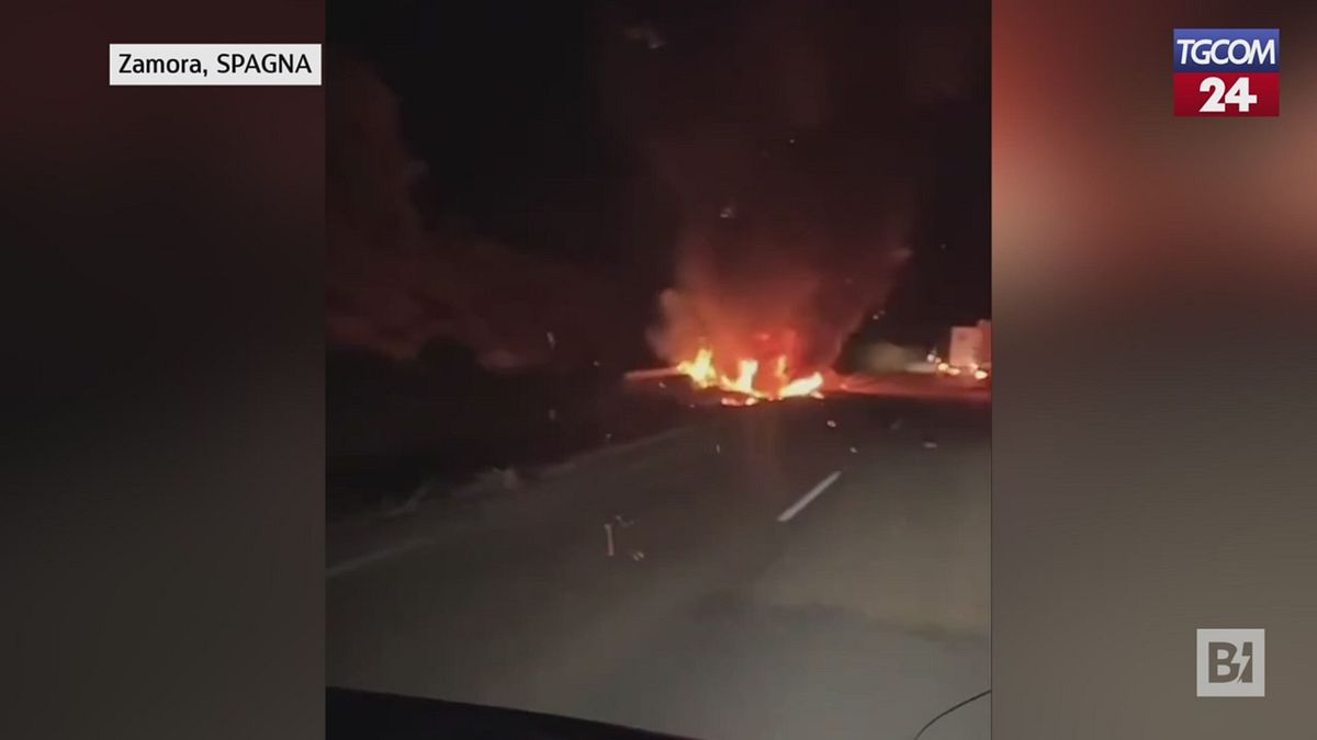 Diogo Jota, le immagini girate a pochi minuti dall'incidente