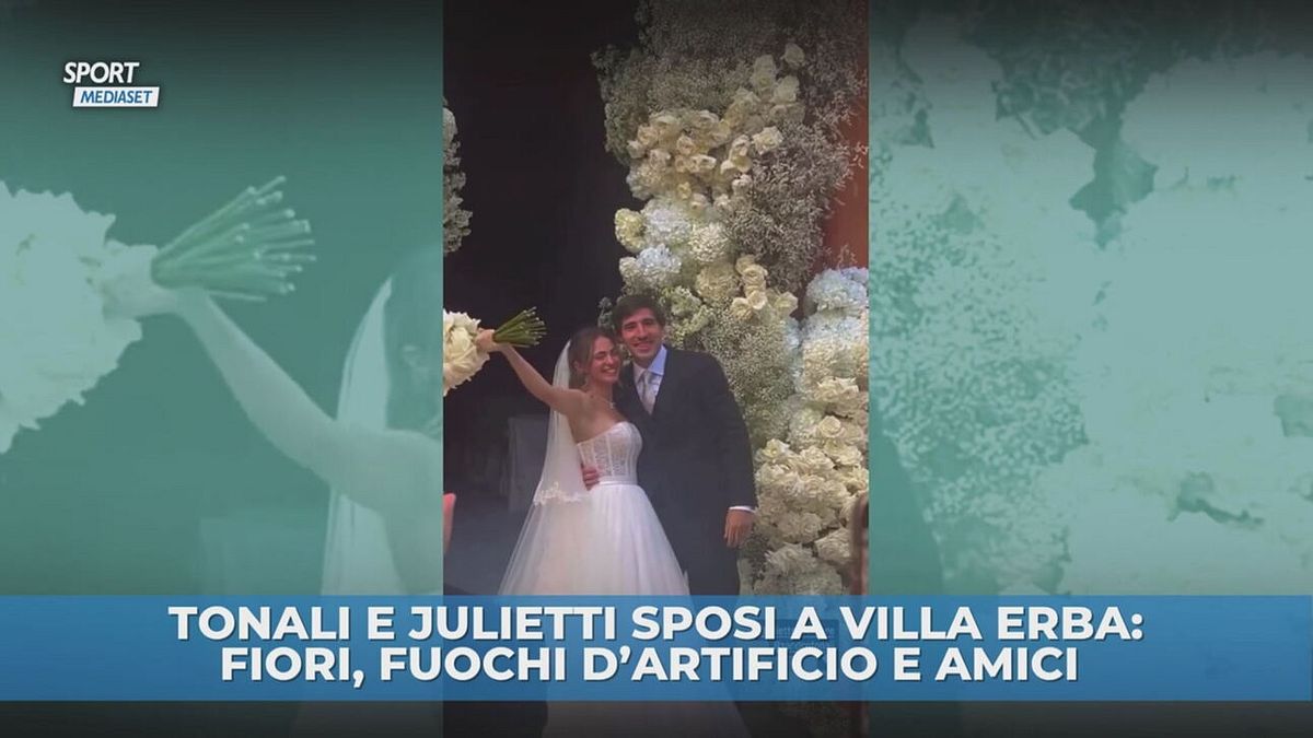 Tonali e Juliette, nozze da favola