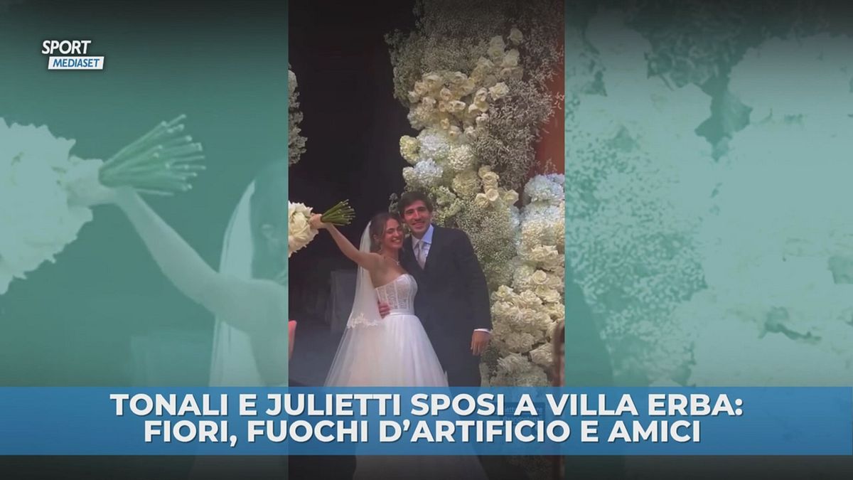 Tonali e Juliette, nozze da favola