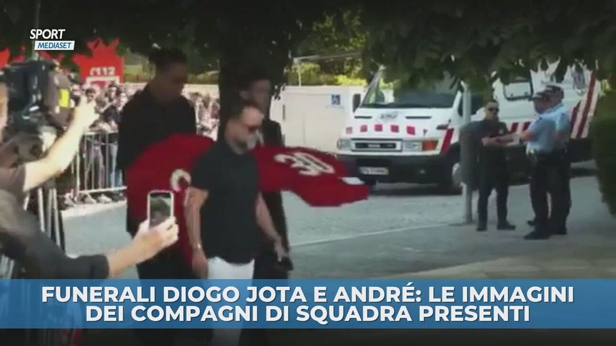 Funerali Diogo Jota, le immagini