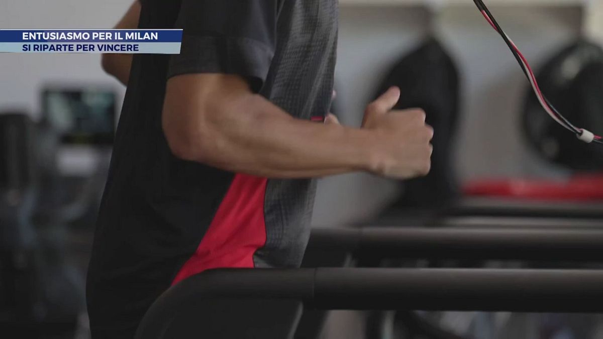 Entusiasmo per il Milan