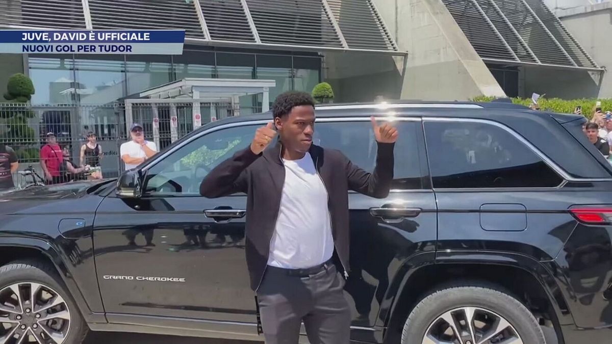 Juve, David è ufficiale
