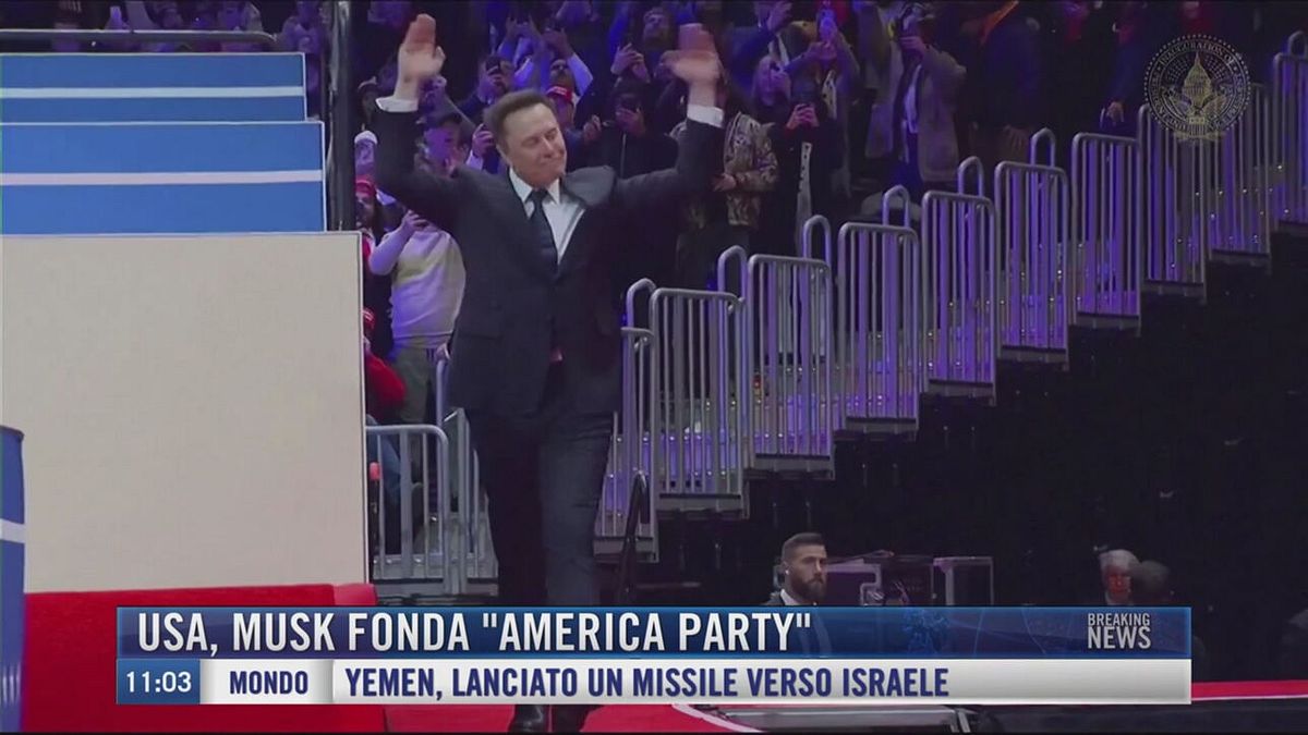 Breaking News delle 11.00 | Usa, Musk fonda "America Party"
