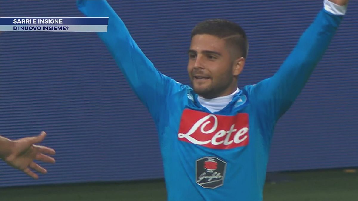 Lazio, Sarri e Insigne di nuovo insieme?