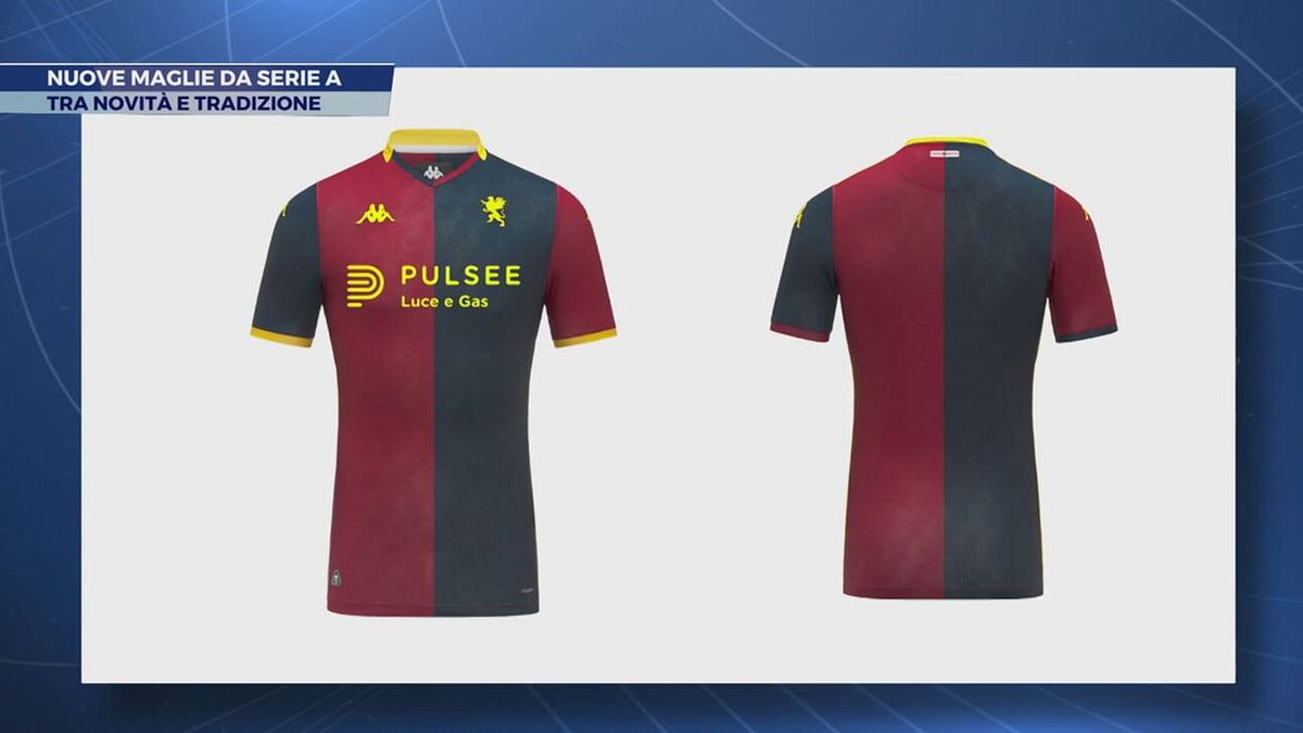 Nuove maglie da Serie A
