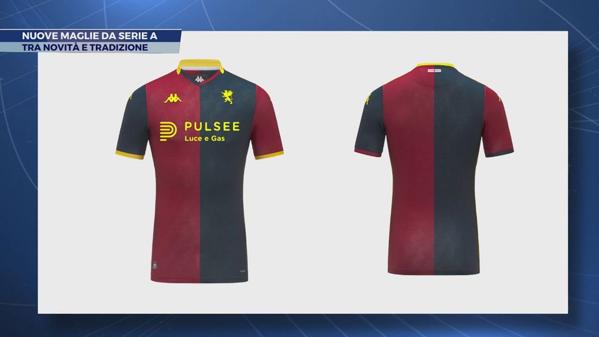 Nuove maglie da Serie A