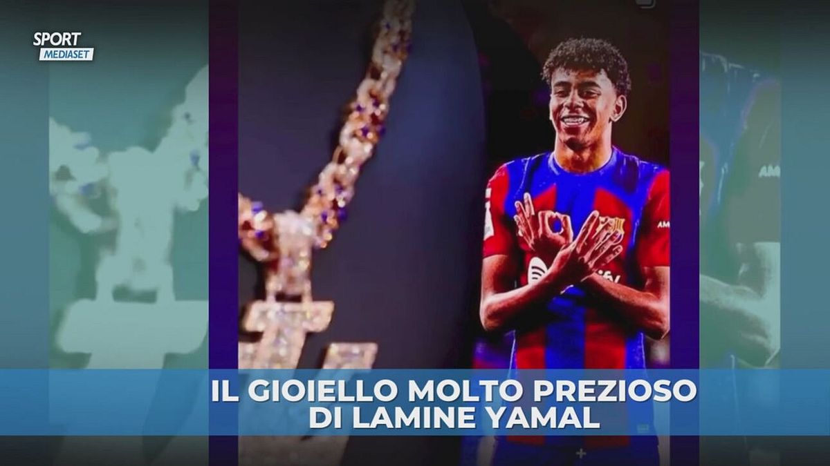 Yamal, regalo da urlo: collana di diamanti da 400.000 euro