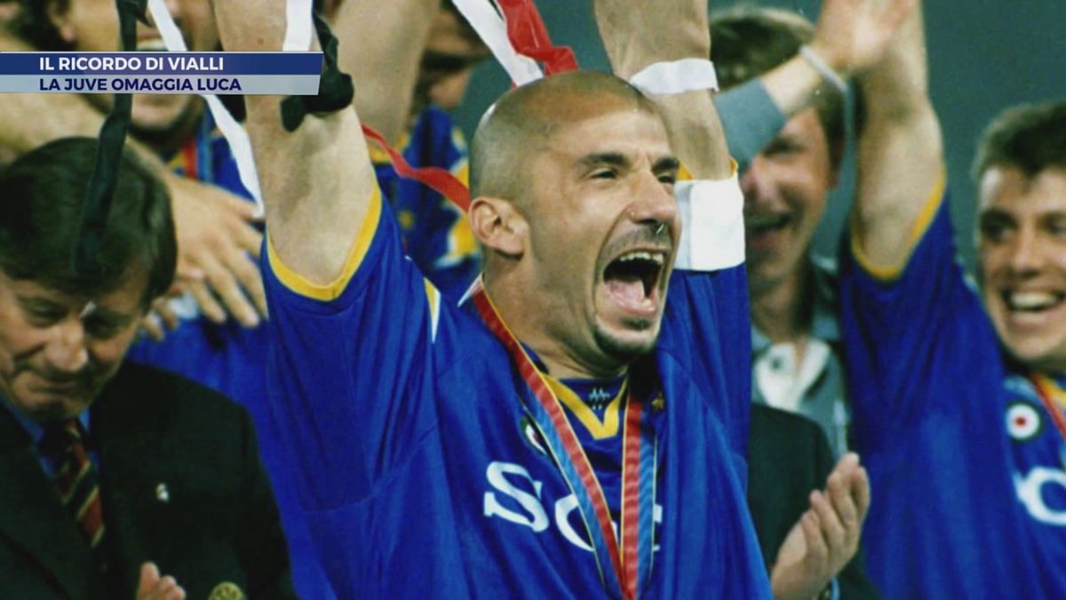 La Juve omaggia Vialli