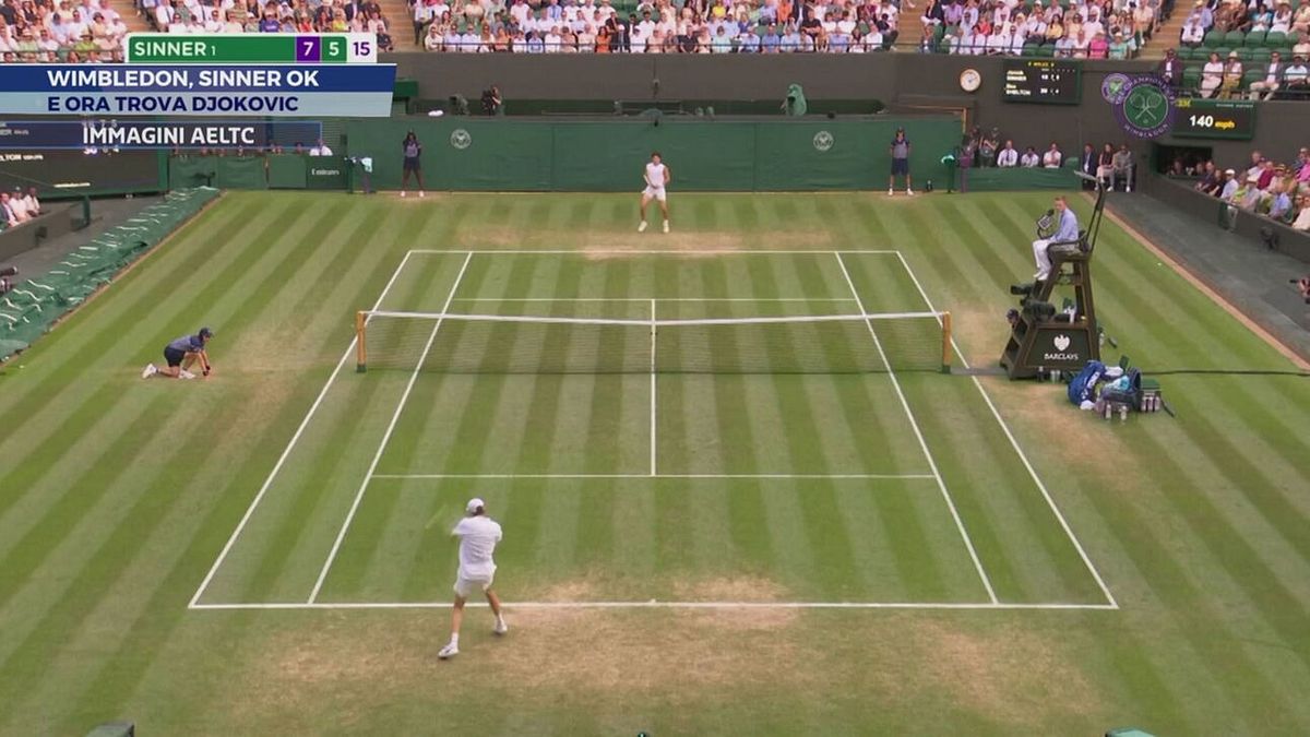 Wimbledon, Sinner ok