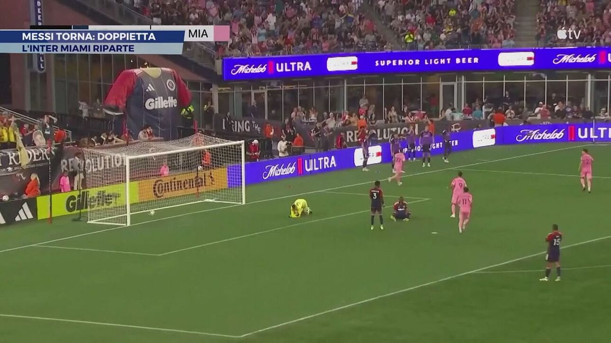 Messi torna: doppietta