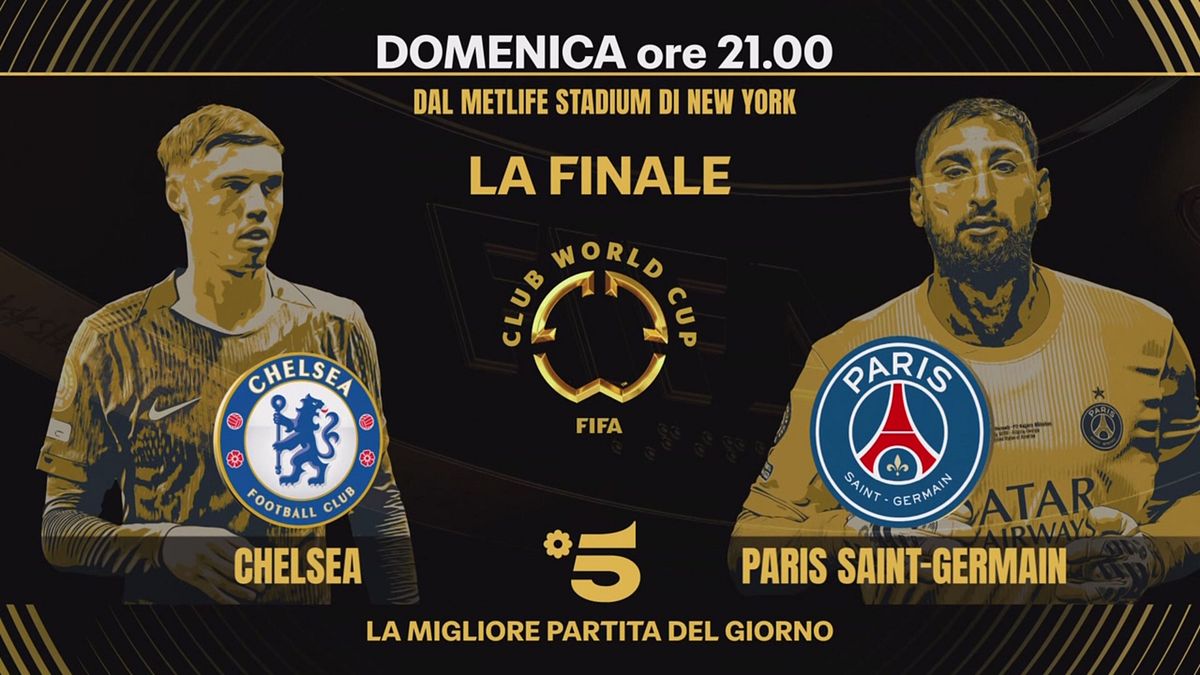 Chelsea-PSG: la Finale - domenica 13 luglio alle 21.00