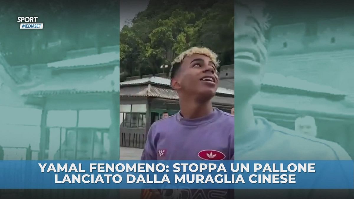 Yamal, stop dalla Muraglia Cinese