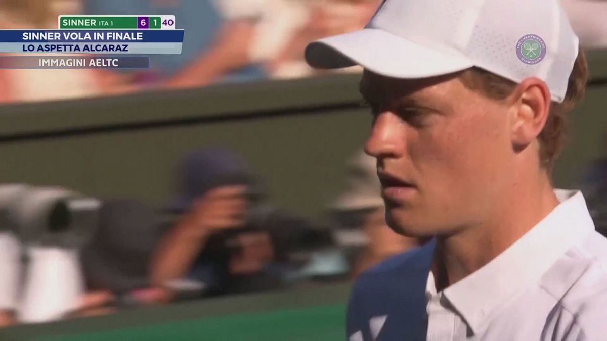 Wimbledon, Sinner in finale contro Alcaraz