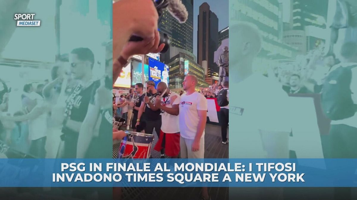 Tifosi del Psg invadono New York