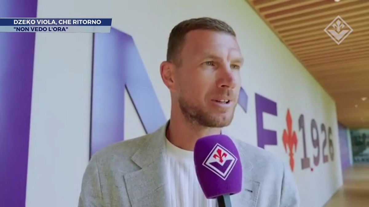 Dzeko viola, che ritorno