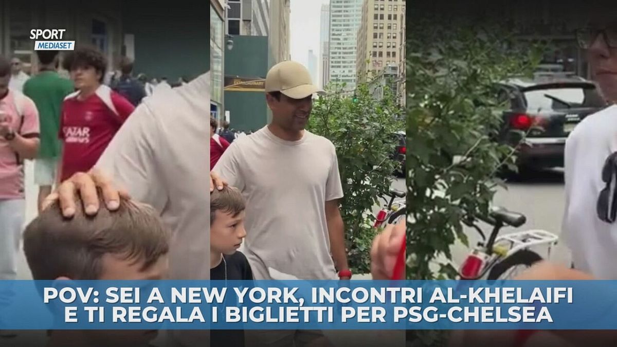 Al-Khelaifi, che regalo a un baby tifoso