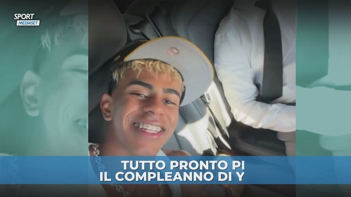 Lamine Yamal si diverte nel giorno del suo compleanno