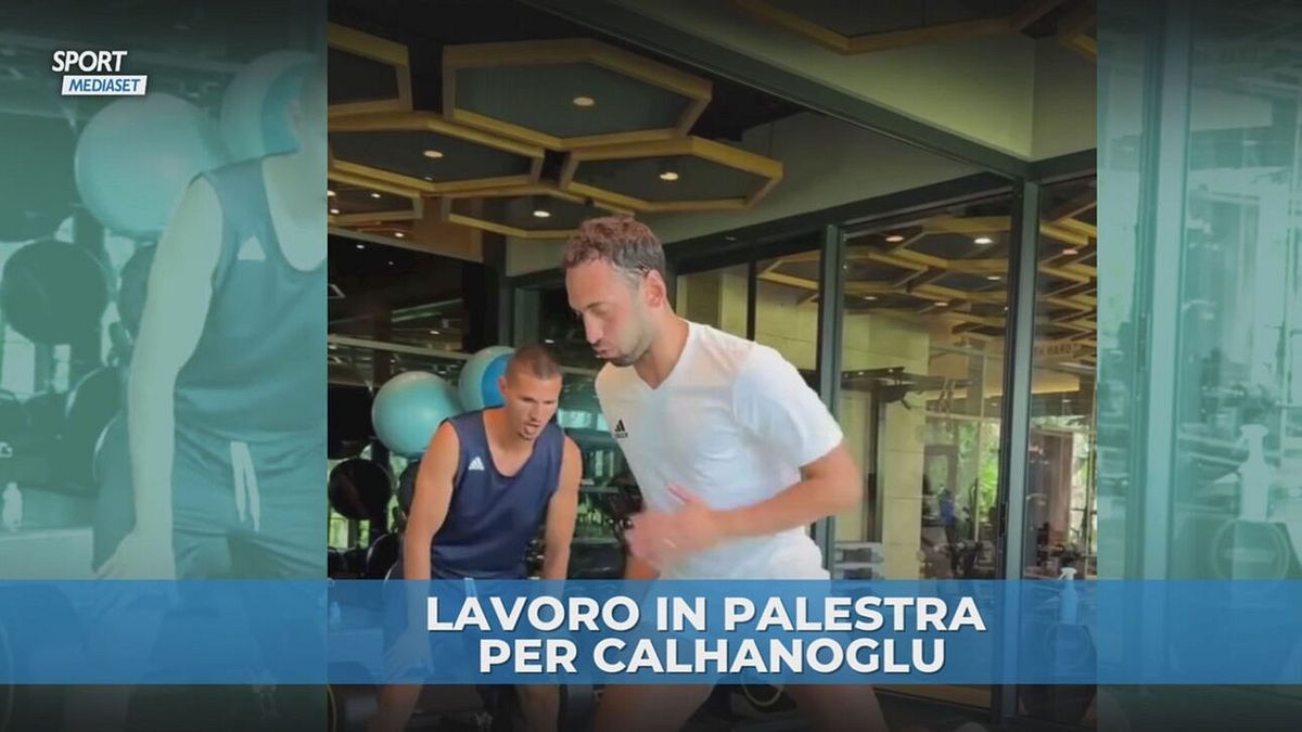 La preparazione atletica di Calhanoglu: il duro lavoro in palestra