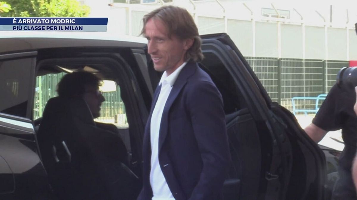 È arrivato Modric